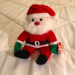 “Santa” TY Beanie Baby, Red Santa, Vintage Collectible , #1 out of 4